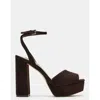 Steve Madden Assured Ankle Strap Platform Sandal In Multi