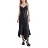 Steve Madden Lucille Slip Dress In Black