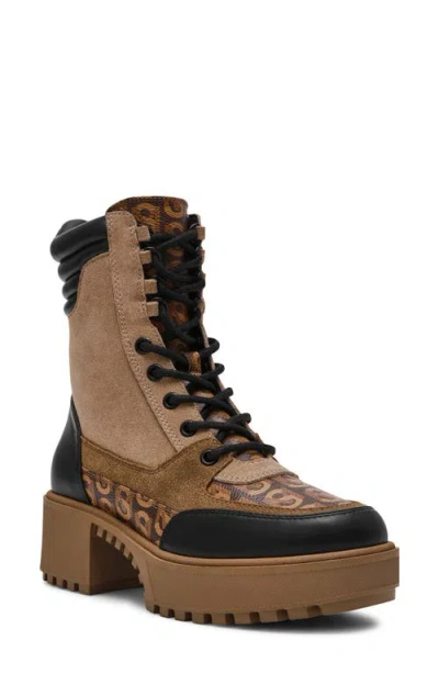 Steve Madden Lug Sole Hiking Boot In Multi