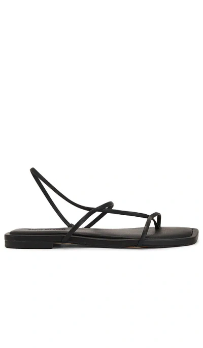 Steve Madden Lynley Sandal In 黑色