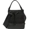 Steve Madden Macro Raffia Bucket Bag