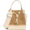 Steve Madden Macro Raffia Bucket Bag