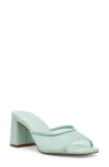 Steve Madden Madame Block Heel Sandal In Green