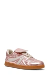 Steve Madden Madrid Low Top Sneaker In Pink Metallic