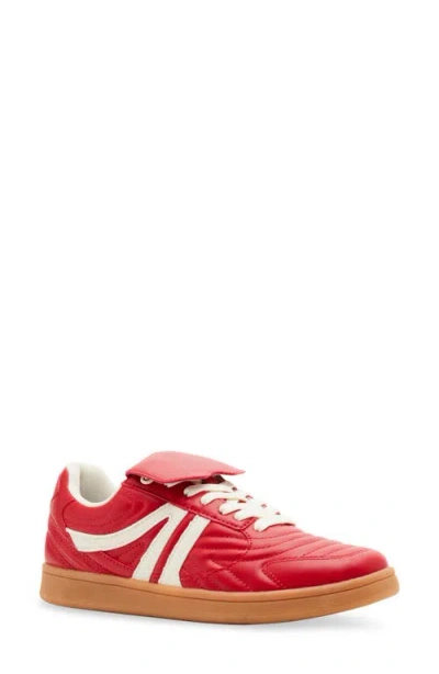 Steve Madden Madrid Low Top Sneaker In Red Multi