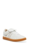 Steve Madden Madrid White Multi Quilted Lace-up Sneakers In White Multi
