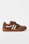 Steve Madden Madrid Metallic Low Top Sneaker In Leopard Print