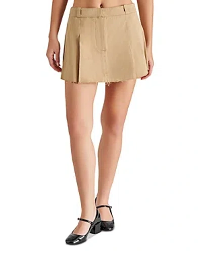 Steve Madden Maeron Pleated Skort In Dusty Taupe