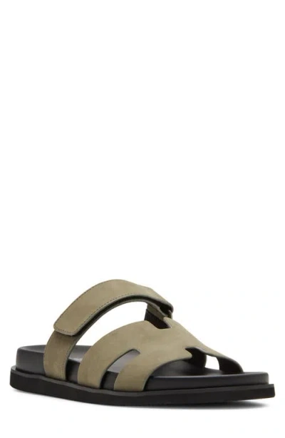 Steve Madden Maiven Slide Sandal In Green