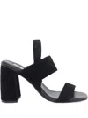 Steve Madden Maizie Block-heel Sandals In Black