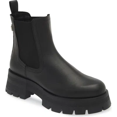 Steve Madden Malcolm Chelsea Boot In Black