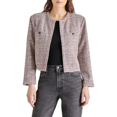 STEVE MADDEN STEVE MADDEN MANON TWEED CROP JACKET