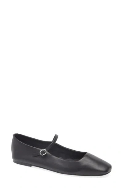 Steve Madden Maple Mary Jane Flat In Black