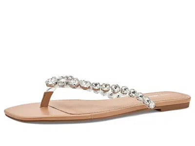Steve Madden Marble Women's Flat Shoes Silver Multi Rhinestone: 8 M