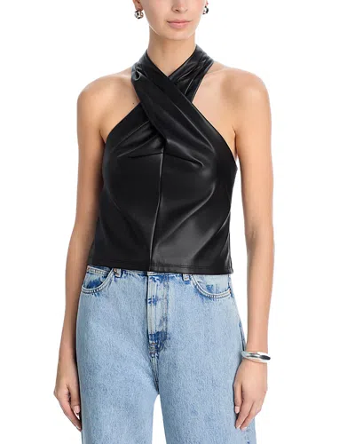 Steve Madden Marcelle Top In Black