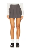 Steve Madden Margo Skirt In Gray