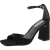 Steve Madden Margot Womens Buckle Nubuck Ankle Strap In Multi