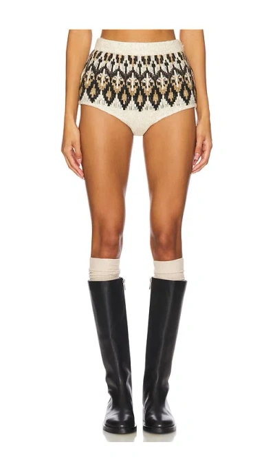 Steve Madden Mariella Hot Short In Black Multi