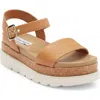 Steve Madden Marissa Platform Sandal In Brown
