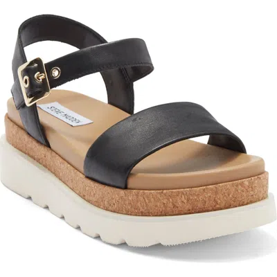 Steve Madden Marissa Platform Sandal In Black