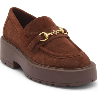 Steve Madden Marleigh Bit Loafer In Brown