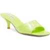 Steve Madden Marlon Slide Sandal In Lime