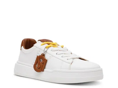 Steve Madden Marvin Court Sneaker In White