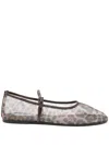 Steve Madden Mash Leopard Ballerina In Brown