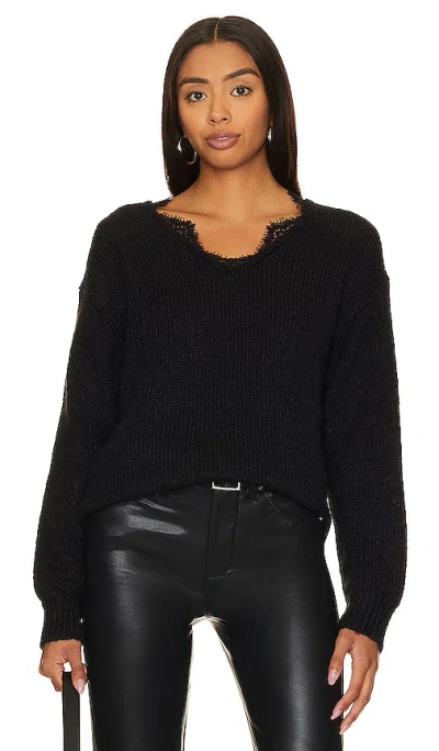 Steve Madden Masha Sweater In Black