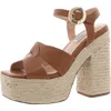 Steve Madden Matter Womens Platform Sandals In Green