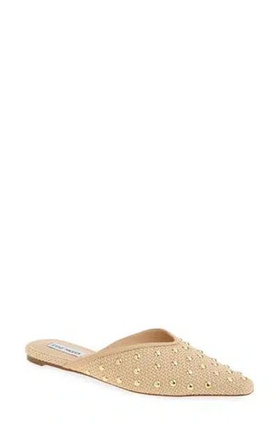 Steve Madden Mayah Studded Mule In Raffia