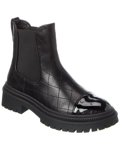 Steve Madden Mayslie Leather Boot In Black