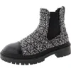 Steve Madden Mayslie Womens Leather Ankle Boots In Multi