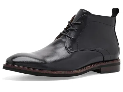 Steve Madden Meeker Men's Boots Black Leather: 9.5 D - Medium