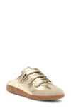 Steve Madden Mabell Low Top Sneaker In Gold