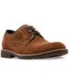 Steve Madden Men's Abello Suede Leather Oxford Dress Shoe In Tobacco Suede