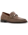 Steve Madden Men's Arista Suede Bit Loafer In Taupe Suede