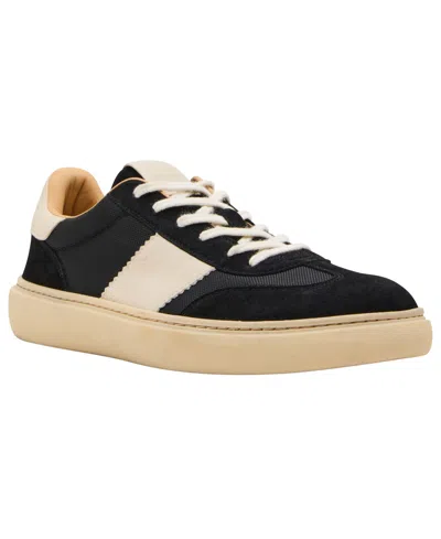Steve Madden Men's Delorian Round-toe Sneakers In Black