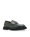 Steve Madden Nillo Penny Loafer In Dark Green