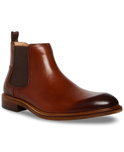 Steve Madden Men's Heritage Leather Chelsea Boot In Tan