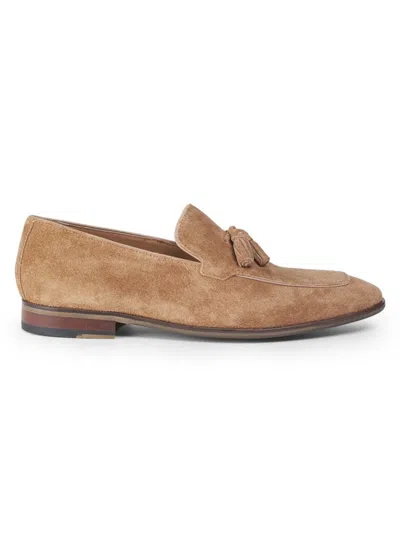 Steve Madden Men's Hypens Suede Penny Loafers In Brown