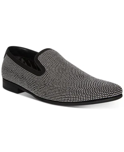 Steve Madden Men's Mezmoryz Stud Smoking Slipper In Black