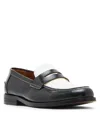 Steve Madden Natan Penny Loafer In Black