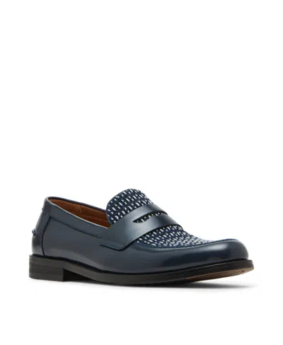 Steve Madden Men's Nicolay Casual Loafer In Light Blue,blue White