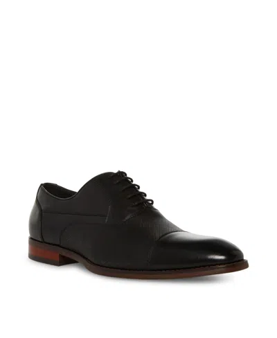 Steve Madden Men's Proctr Oxford In Black Leather