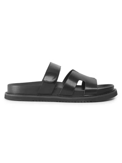 Steve Madden Men's Pshasta Solid Platform Sandals In Black