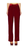 Steve Madden Mercer Pant In Red
