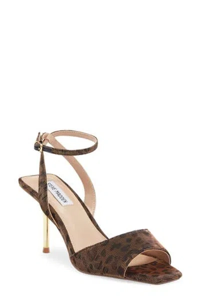 Steve Madden Meshee Sandal In Leopard