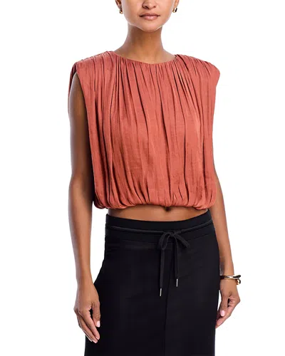Steve Madden Milana Top In Gray