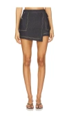 Steve Madden Milena Skort In Blue
